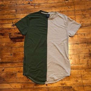 Krisp NYC Two Tone Long Tee